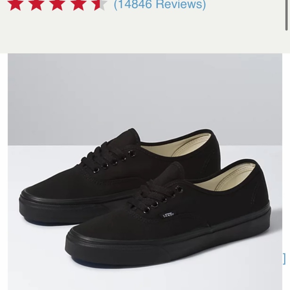 Never worn vans